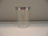 Wholesale 10oz Plastic Tumbler with Silver Rim