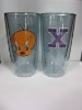 Wholesale plastic tumbler with patch