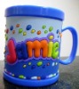 Wholesale colorful soft pvc mark cup