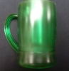 Wholesale Flashing beer mug in green body color