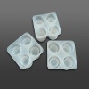 Wholesale 6 Cups Jewels Shape Silicone Ice Cube Tray