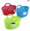 Wholesale 13"L AST PLASTIC TOTE BASKET with 2HANDLES