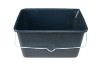Wholesale Export 12 L square Construction plastic Paint Bucket/cement basin