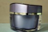 Wholesale Cubic acrylic jar with wave cover cap