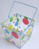 Wholesale plastic Basket with Handle pvc cover wire