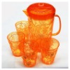 Wholesale PLASTIC WATER JUG W 4 CUPS