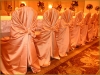 Wholesale Self Tie Satin Chair Cover for wedding