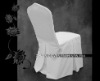 Wholesale white hotel Chair cover-polyester satin plain