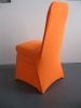 Wholesale orange colour,lycra chair cover for banquet,wedding,hotel,cheap price but high quality