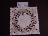 embroidered cushion cover