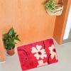 100%polyester microfiber print door mat