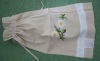 Wholesale 100% cotton shoes bag