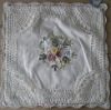 Wholesale ribbon embroidery cushion cover