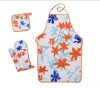 Wholesale Apron+glove+pot holder