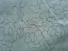 Wholesale suede fabric for sofa home textile embroidered