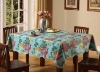 Wholesale vinyl surface with flannel/non-woven backing tablecloth