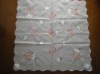 Wholesale 100% POLYESTER EMBROIDERED flower tablecloths/linen