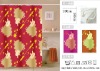 Wholesale polyester printed shower curtains