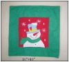 snowman cushion cover