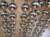 Wholesale 8mm shimmer ball chain string curtain