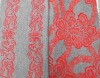Wholesale modern flocked sofa fabric