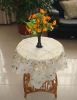 Wholesale Round embroidery table fabirc