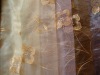 Embroideried voile curtain