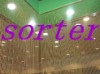 Wholesale architectonic decoration metallic beads curtain