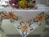 Wholesale embroidered cutwork table cloth