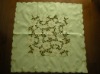 Wholesale flower 100% POLYESTER EMBROIDERY tablecloths/linen