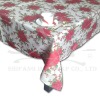 Wholesale 100% Polyester printed table cloth