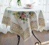 Wholesale hand embroidery table cloth