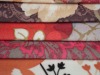 Wholesale print flower woolen sofa fabric