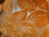 Wholesale big leaf velvet pile fabric