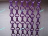 Wholesale Violet Color Aluminium Chain Curtain for Decoration