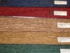 Wholesale chenille striped sofa fabric