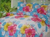 Wholesale printed floral cotton bed sheet