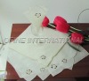 Wholesale beautiful machine embroidery table napkins