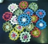 HOT! new design of crochet table mat