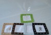 Wholesale Monogram white linen cocktail napkin