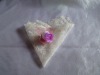 Wholesale Flocking organza table napkin(ON-009)