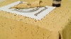 Wholesale 100% jacquard polyester table napkin-table linen