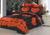 Wholesale satin silk valentine bed sheet