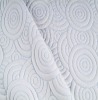 Wholesale 10% spandex and 90% polyester knitted jacquard mattress fabric