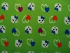 Wholesale 100% polyester two sides brushed fleece fabric