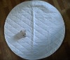 baby mattress pad (quilted terry surface)