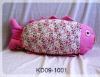 100% cotton fish pillows