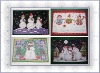 Wholesale christmas tapestry door mat, christmas doormat, jacquard rug