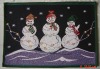 Wholesale Christmas jacquard door mat,anti-slip floor mat, jacquard mat