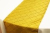 Wholesale pintuck taffeta table runner